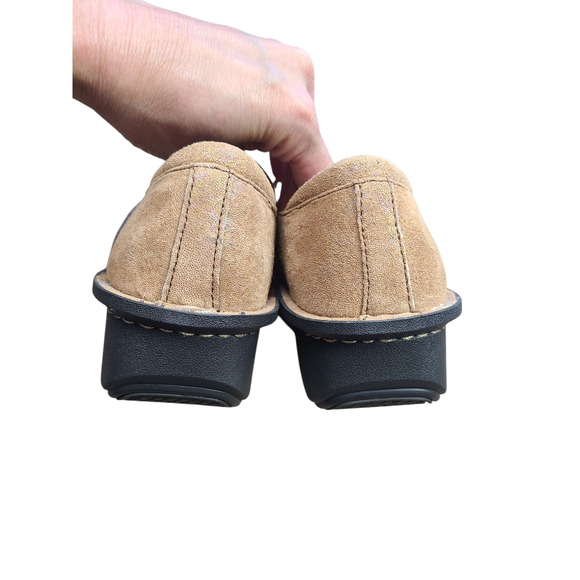 Alegria All-684X Slip On Metallic Leather Comfort Clogs Slip Resist Size 38 - Picture 6 of 9